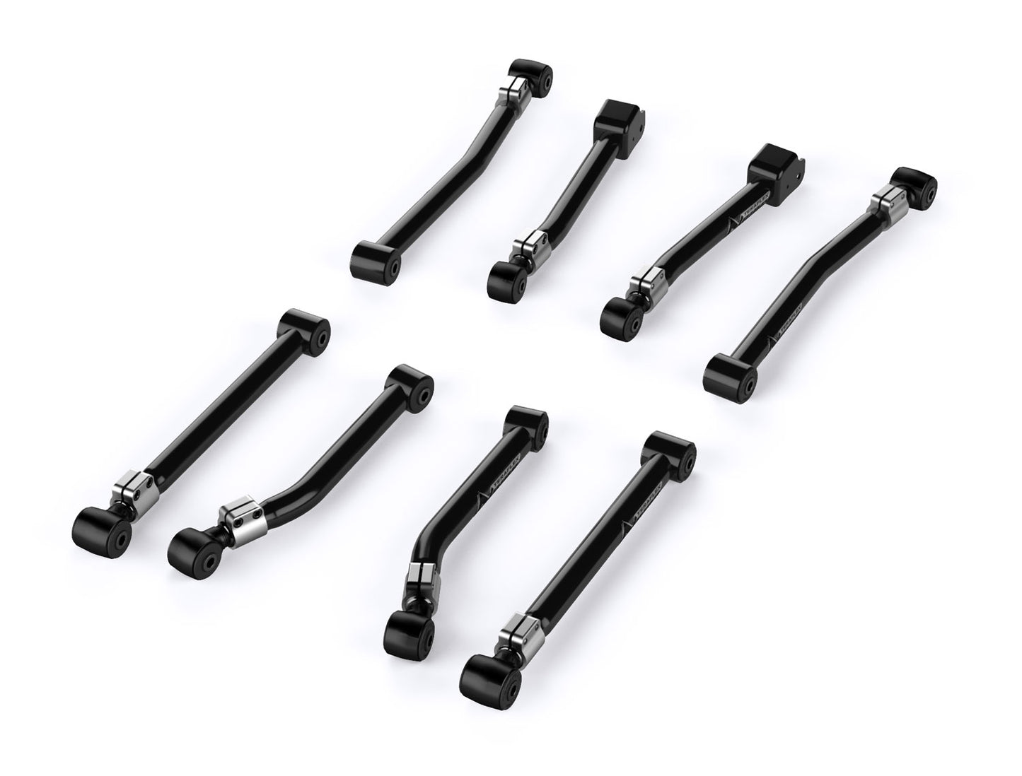 ~(68 lbs. 28X13X6)~ JK Alpine All 8 HD Adjustable Control Arm Kit