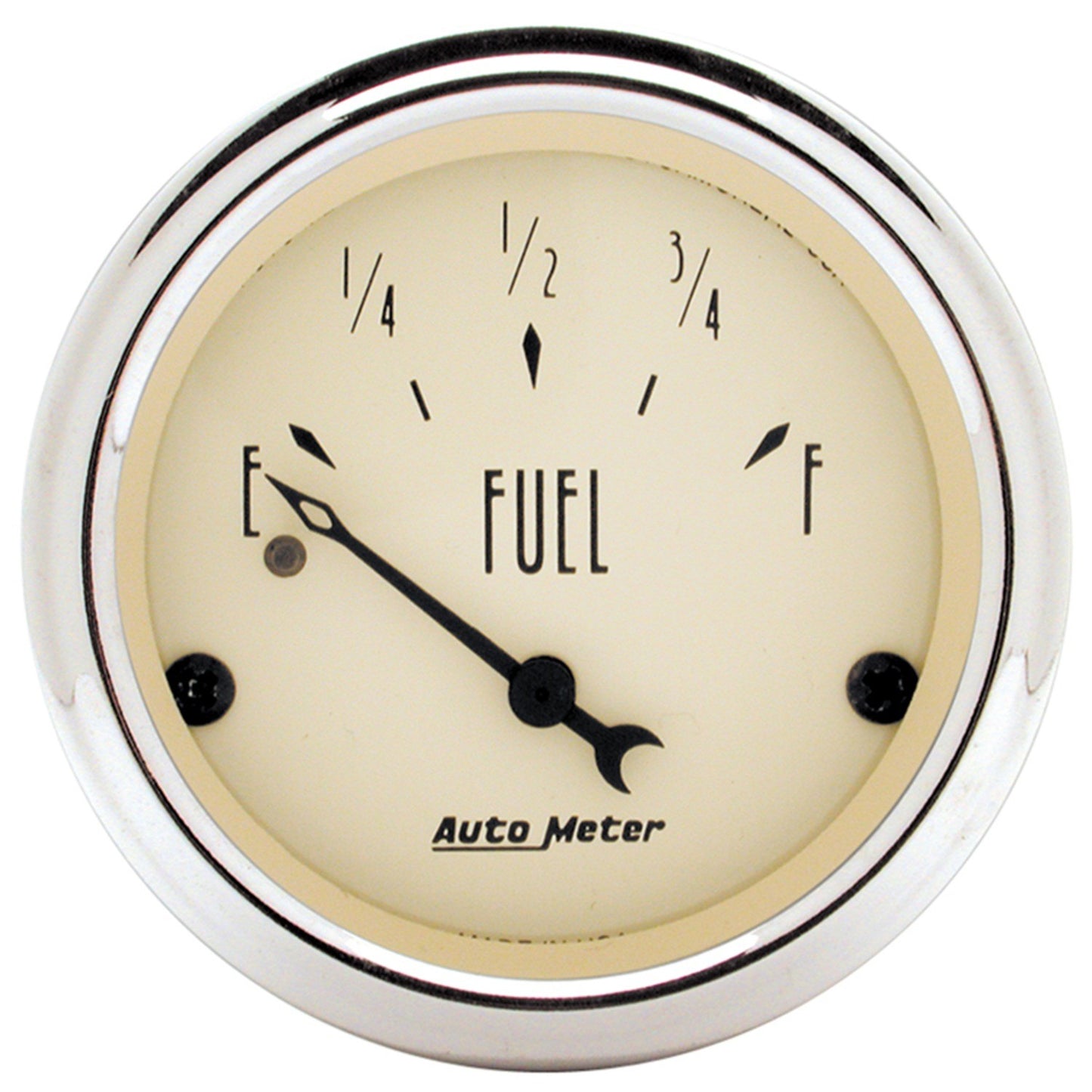 ~(0.5 lbs. 4X4X4)~ GAUGE FUEL LEVEL 2 1/16 IN 0 E TO 30 F ELEC ANTIQUE BEIGE