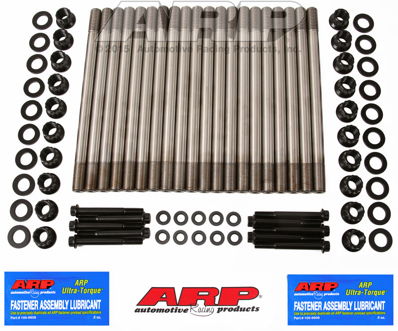 ~(14.4 lbs. 11X7X2)~ 6.0L Power Stroke Custom Age 625+ - Head Stud Kit Inner row M8 head bolts included