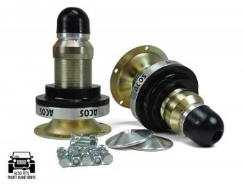 ~(13 lbs. 14X8X6)~ Rear Adjustable Coil Over Spacer System JK