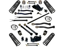 ~(3 lbs. 15X6X2)~ Front or Rear Adjustable Swaybar End Link Kit JK