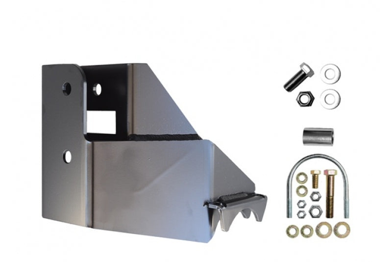 ~(7 lbs. 15X12X4)~ EVO MFG JL Rear Raised Trackbar Bracket Black 2018-2018 JEEP WRANGLER JL JLU