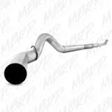 (19 lbs. 53X13X9)~ TAILPIPE 2ND SECTION 5; ALUMINIZED: 2001-EARLY 2007 CHEVY GMC 6.6L DIESEL 2500 3500