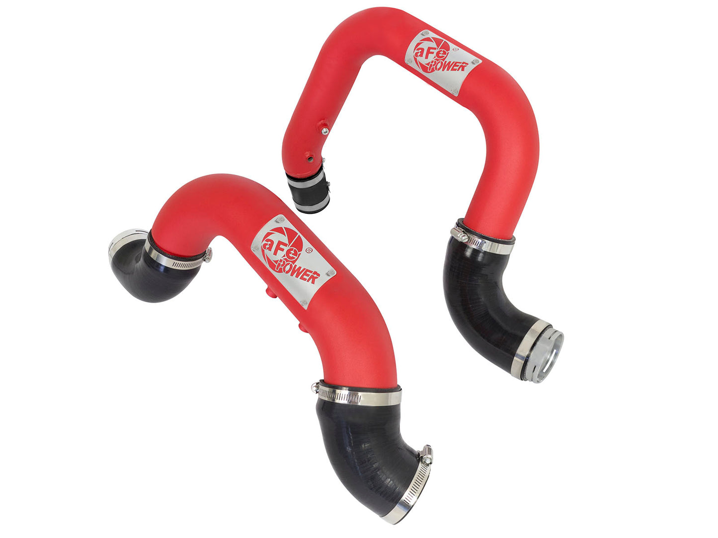 ~(10 lbs. 23X17X13)~ BladeRunner 2-1/2 IN and 3 IN Aluminum Hot and Cold Charge Pipe Kit Red GM Colorado/Canyon 16-19 L4-2.8L (td) LWN