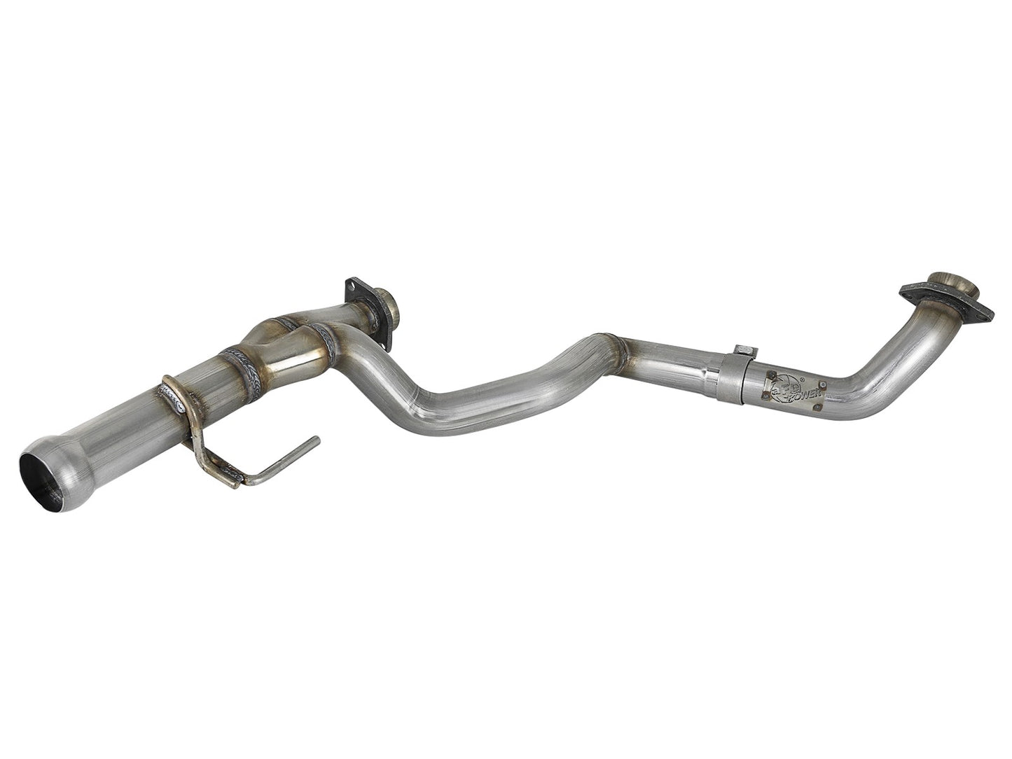 ~(12 lbs. 30X18X8)~ Twisted Steel 2-1/4 IN to 2-1/2 IN 409 Stainless Steel Street Series Y-Pipe Jeep Wrangler (JL) 18-20 / Gladiator (JT) 2020 V6-3.6L