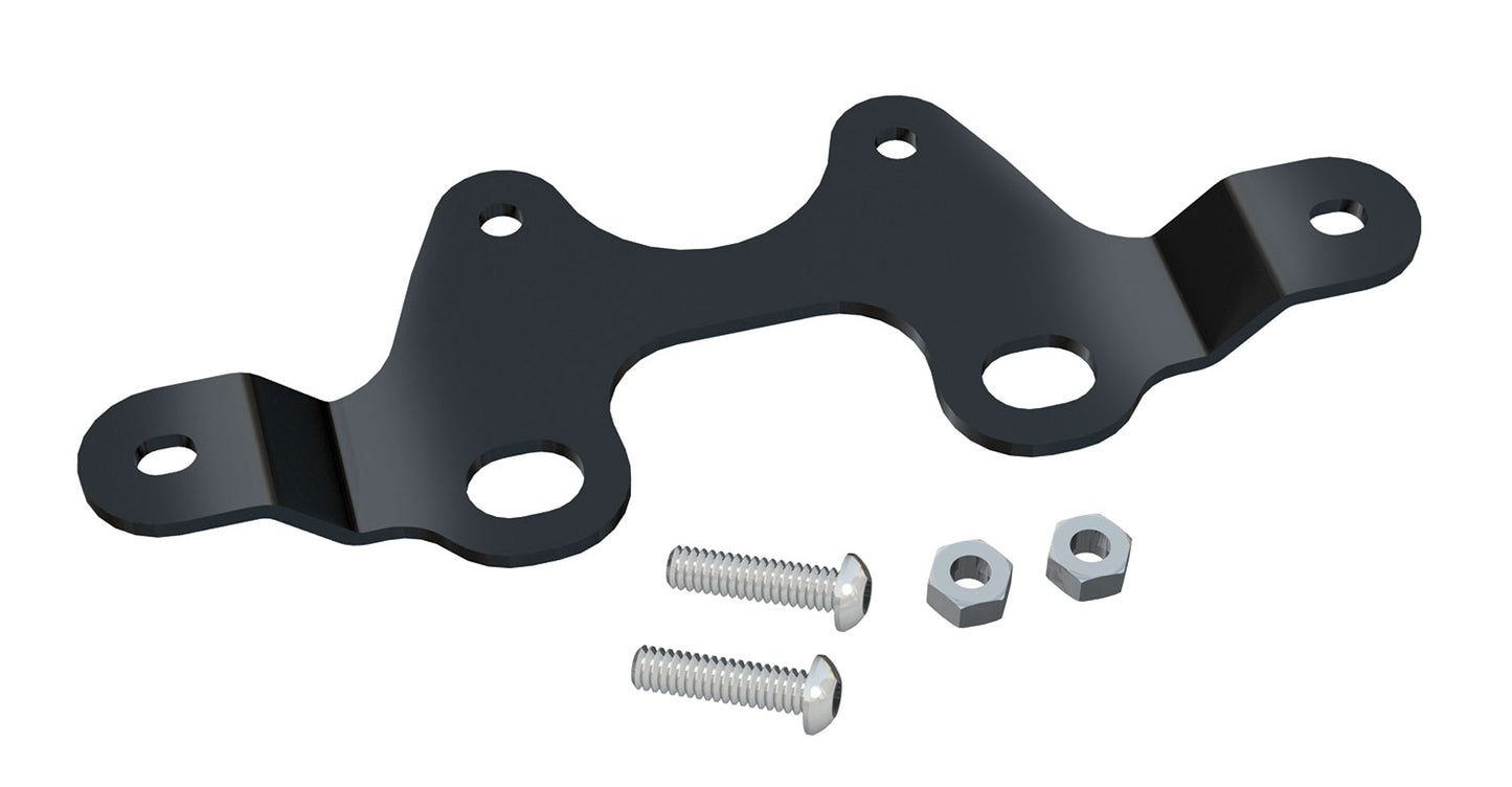 ~(0.6 lbs. 9X3X3)~ JK License Plate Mount Kit for HD Hinged Tire Carrier 07-Pres Wrangler JK TeraFlex
