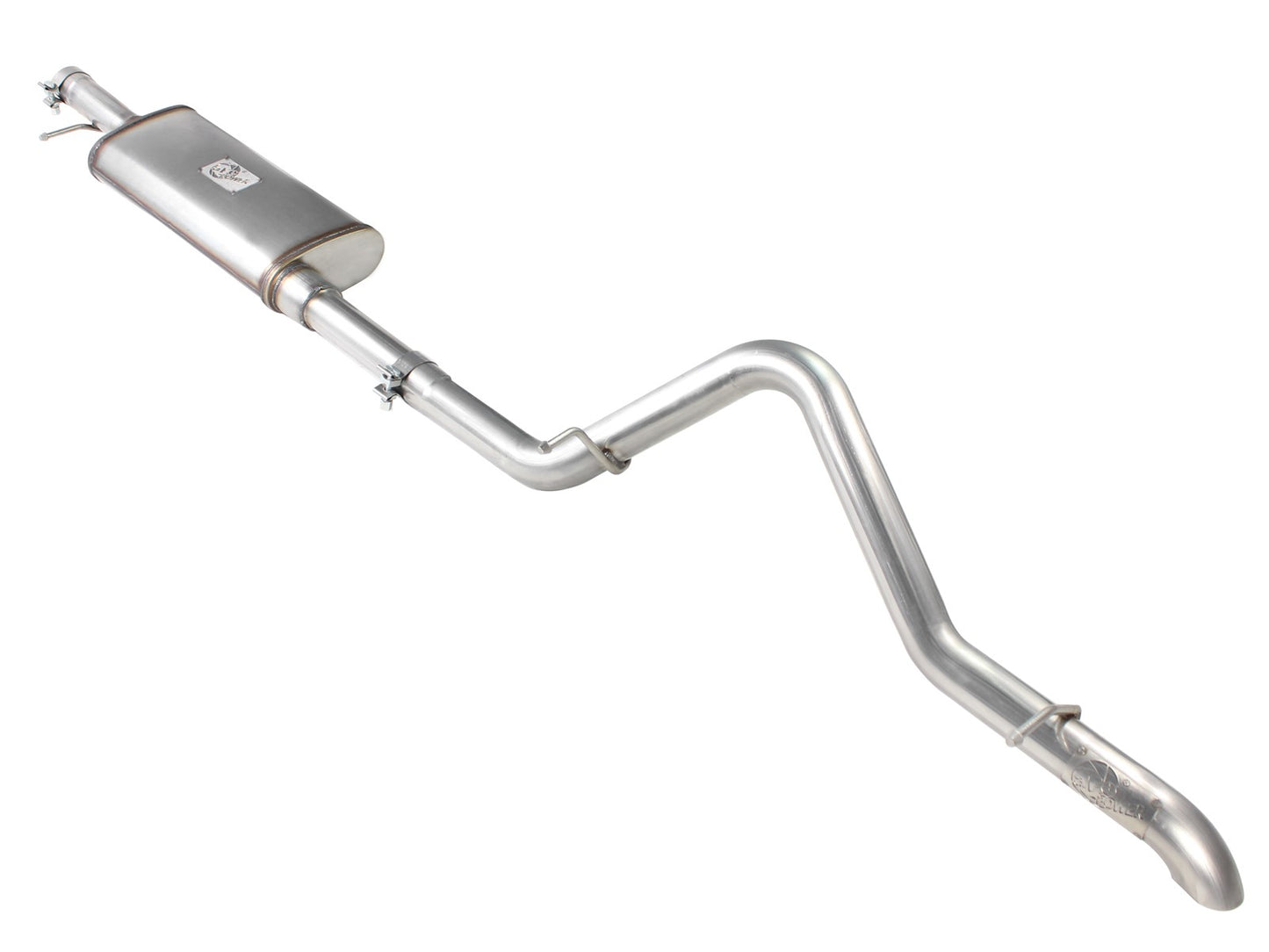~(37 lbs. 48X23X13)~ MACH Force-Xp 3 IN 409 Stainless Steel Cat-Back Exhaust System Jeep Wrangler (JK) 12-18 V6-3.6L