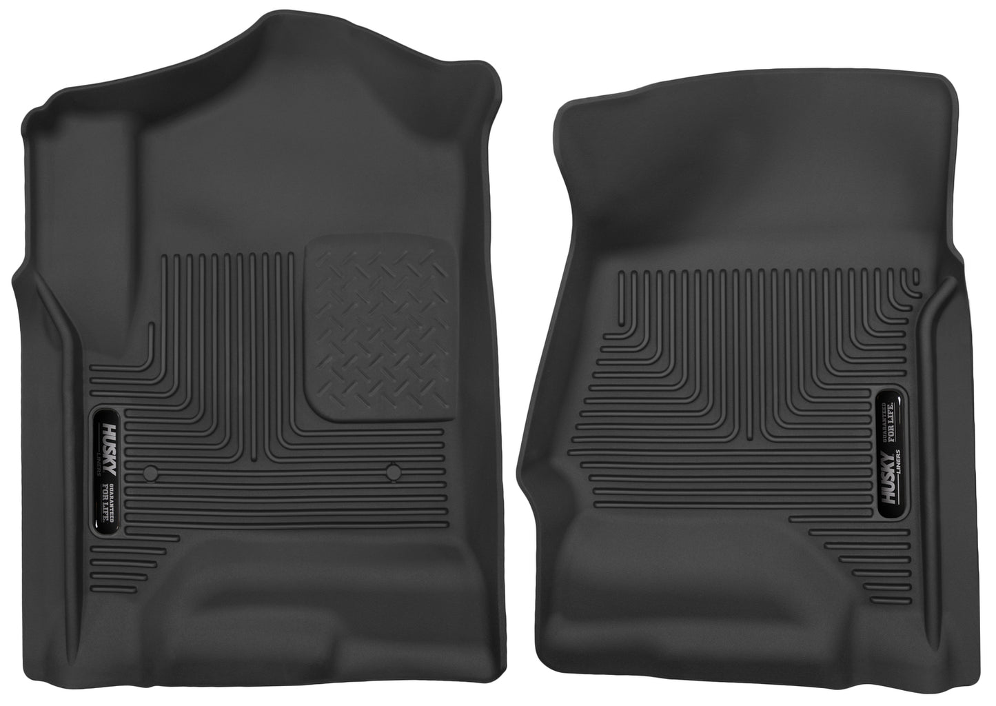 ~(9.5 lbs. 33X24X3)~ X-act Contour SeriesFront Floor LinersTPE - Thermoplastic ElastomerBlack