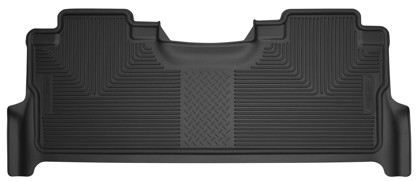 ~(9.3 lbs. 33X24X3)~ X-act Contour Series2nd Seat Floor Liner (with factory box)TPE - Thermoplastic ElastomerBlack