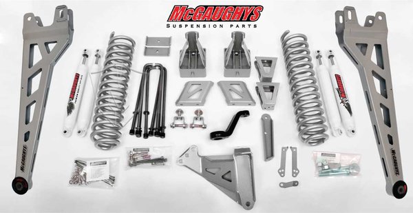 2011-2013 FORD F-250 (4WD) 8 in LIFT KIT PHASE 2 w/ front AND rear shocks -NEW-