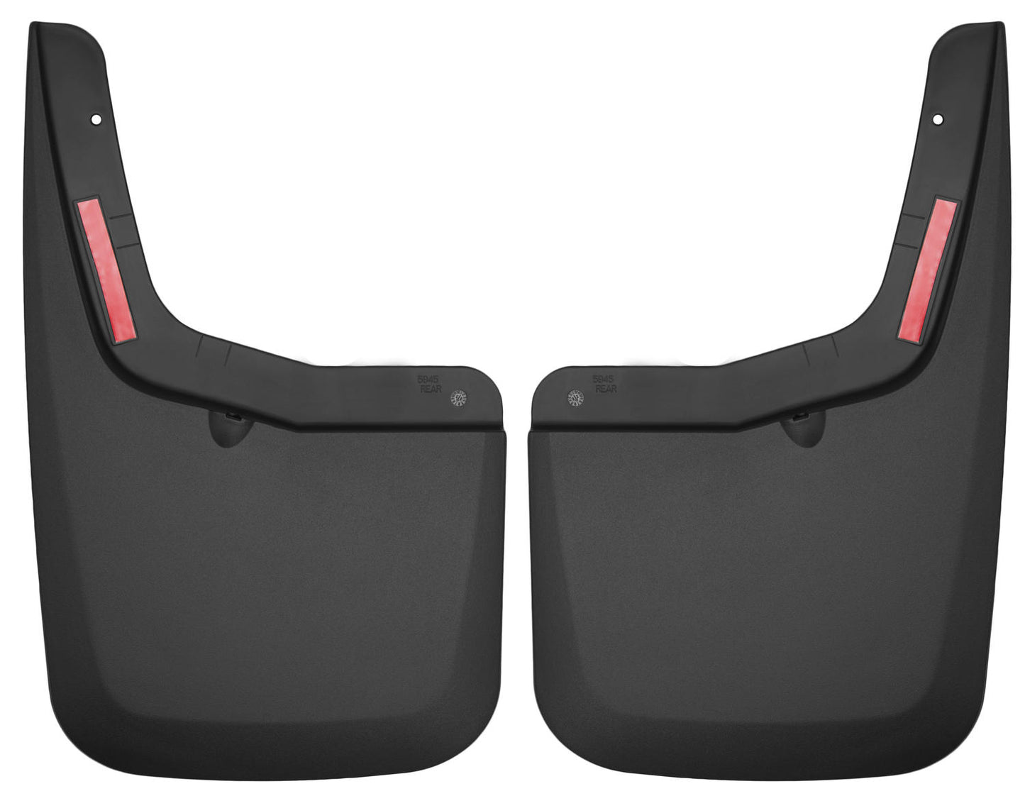 ~(2.8 lbs. 20X13X5)~ Custom Mud GuardsRear Mud GuardsTPO - Thermoplastic OlefinBlack