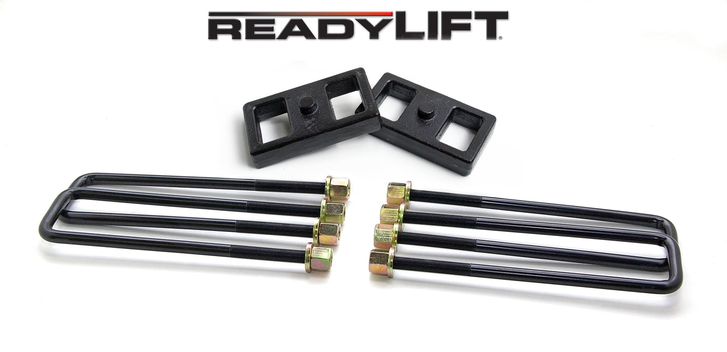 RLS - 1 Rear Block Kit Fits Chevrolet GMC 2500 3500HD 2011-2018