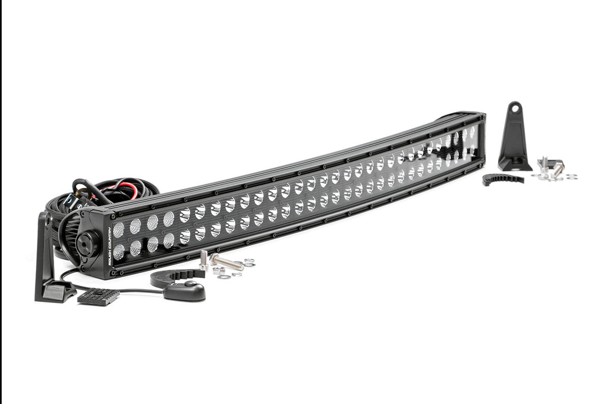 30-inch Curved Cree LED Light Bar - (Dual Row Black Series)