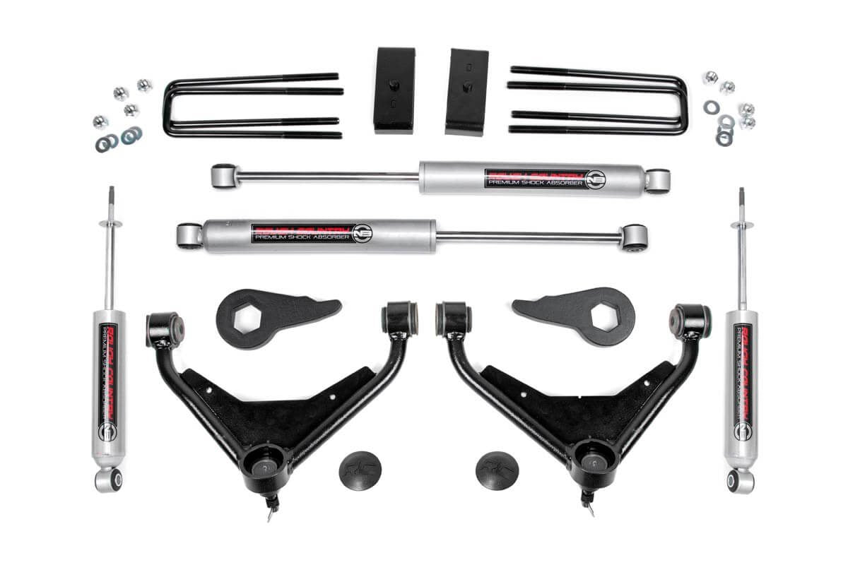 3in GM Suspension Lift Kit (01-10 2500 3500 PU SUV 2wd 4wd FT RPO)