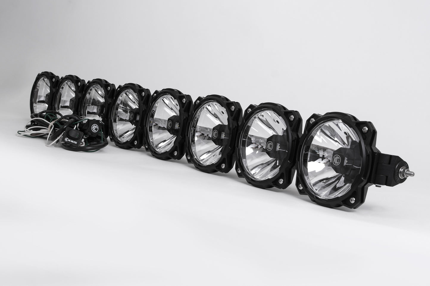 50 Pro6 Gravity LED - 8-Light - Light Bar System - 160W Combo Beam - for 07-18 Jeep JK