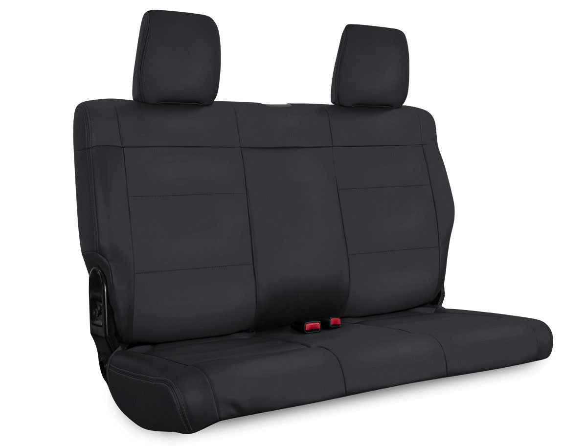 Rear Seat Cover for 07- 10 Jeep Wrangler JK 2 door All Black