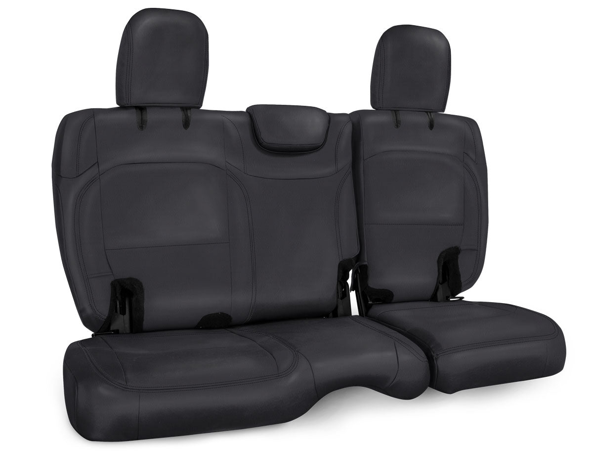 Rear Bench Cover for Jeep Wrangler JLU 4 door with cloth interior All Black