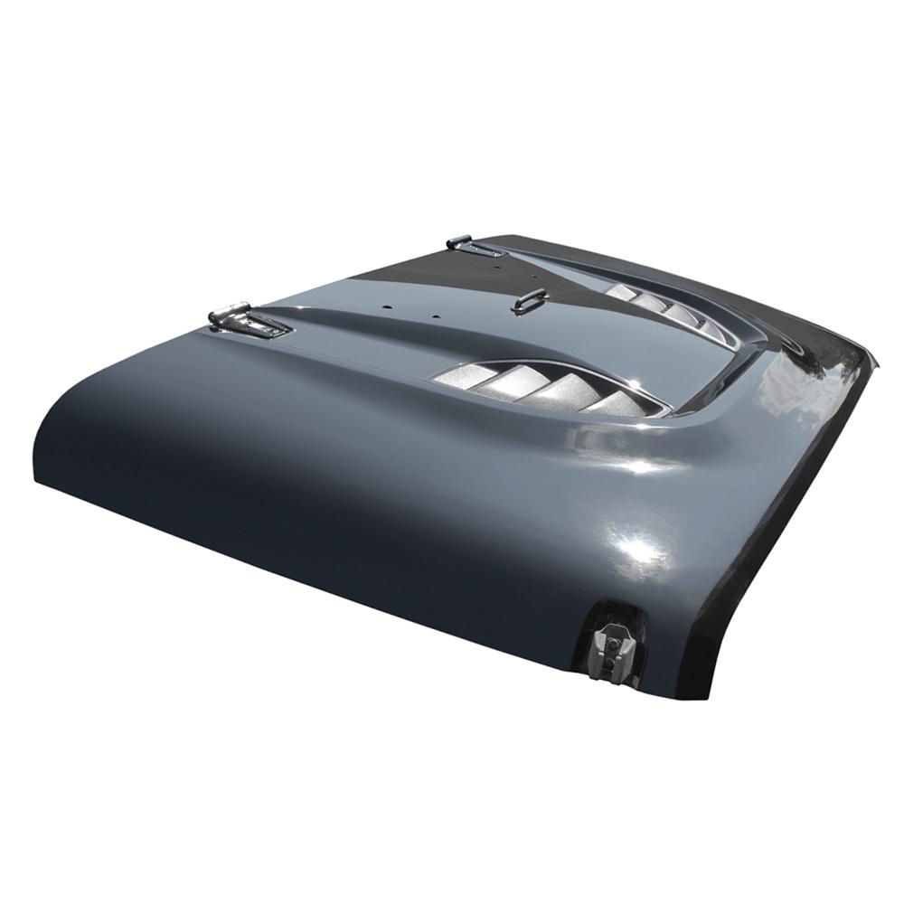 ~(75 lbs. 60X42X10)~ Jeep JK Rubicon 10th Anniversary Replica Hood 07-18 Wrangler JK DV8 Offroad