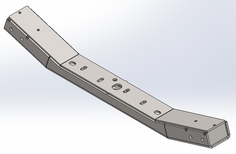 Artec 2007-2018 Jeep JK JKU JK HD Crossmember Model Year: 2007-2011 JK2001