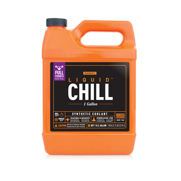 Liquid Chill Synthetic Engine Coolant Full Strength 1 Gallon