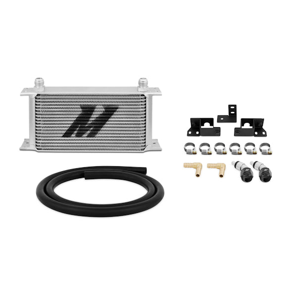Jeep Wrangler JK 3.8L Transmission Cooler Kit 2007-2011 Silver
