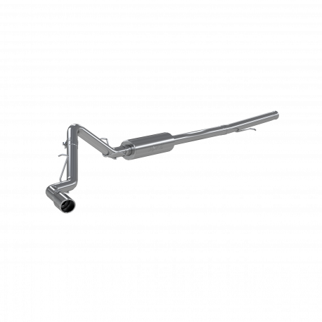 ~(53 lbs. 46X16X12)~ 2019-2020 Chevrolet/GMC 1500 Silverado/ Sierra 4.3L 5.3L Aluminized Steel 3in Cat Back Single Side