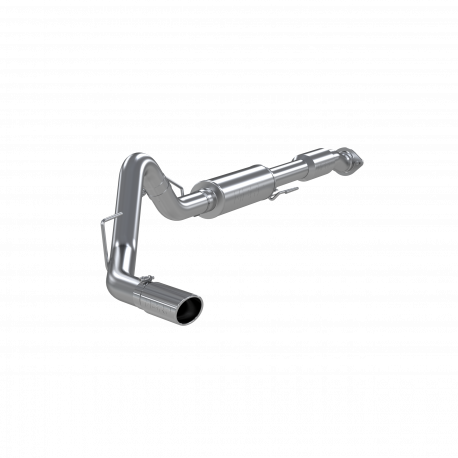 ~(47 lbs. 46X16X12)~ 2011-2014 Ford F-150 Raptor 6.2L CC-SB / EC-SB Aluminized Steel 3.5in Cat Back Single