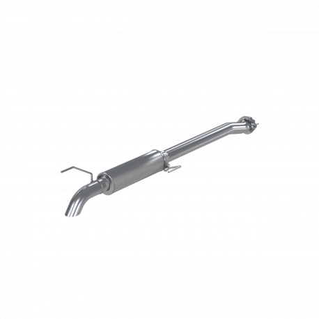 ~(31 lbs. 47X14X8)~ 2011-2014 Ford F-150 Raptor 6.2L CC-SB / EC-SB Aluminized Steel 3.5in Cat Back Single Turn Down