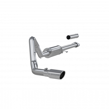 ~(53 lbs. 46X16X12)~ 2015-2020 Ford F-150 2.7L/3.5L EcoBoost Aluminized Steel 3in Cat Back Single