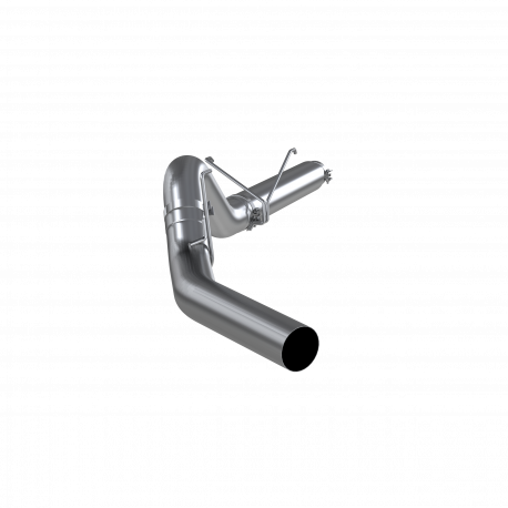 ~(39 lbs. 46X16X12)~ 2007-2012 2500 3500 Cummins 6.7L Aluminized Steel 5 Filter Back Single Side Exit - No Muffler