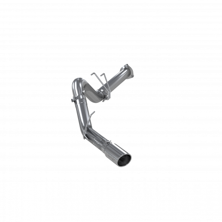 ~(40 lbs. 46X16X12)~ 2011-2016 Ford F-250/350/450 6.7L T409 Stainless Steel 4in Filter Back Single Side Exit