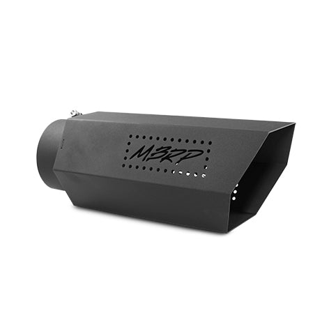 ~(5 lbs. 18X7X7)~ Universal Black Coated Hex Tip 5in ID 6in OD 16in length No Logo Plate