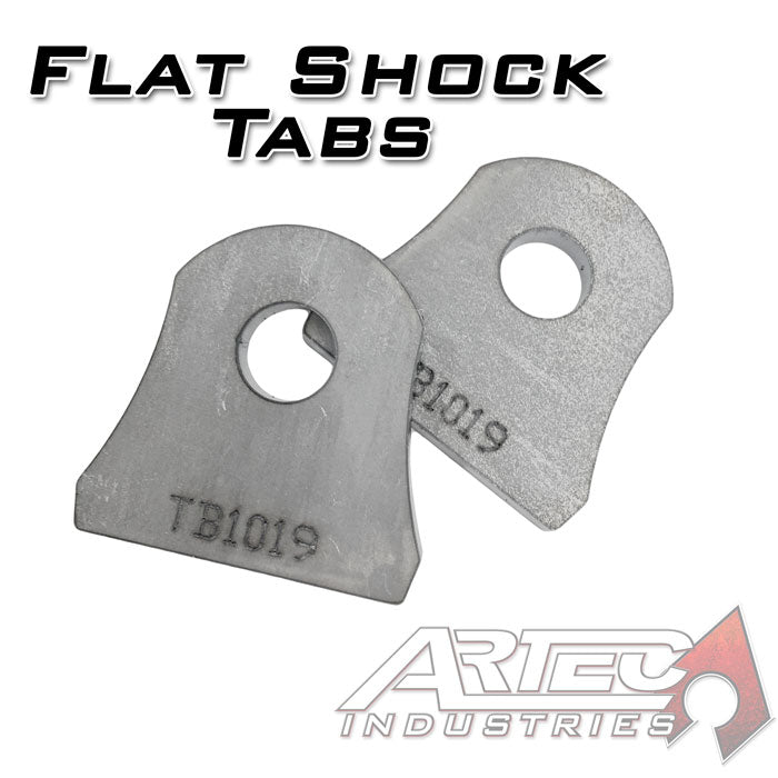 Artec All Products Flat Shock Tab (pair) - Short TB1019