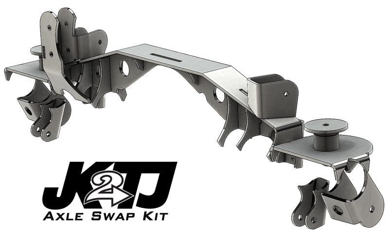 Artec 1993-2006 Jeep TJ LJ ZJ XJ JK2TJ Rear Swap Kit with Truss TJ4418