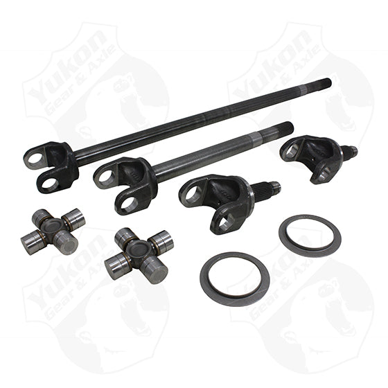Yukon Chromoly Front Axle Kit Chrysler 9.25 in. Diff 33 Spline 1485 U-Joints