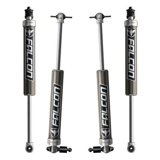 ***Discontinued***~(25 lbs. 37X13X4)~ JK 2-Door: Falcon Series 2.1 Monotube Shocks (1.5-2.5in Lift) - Set