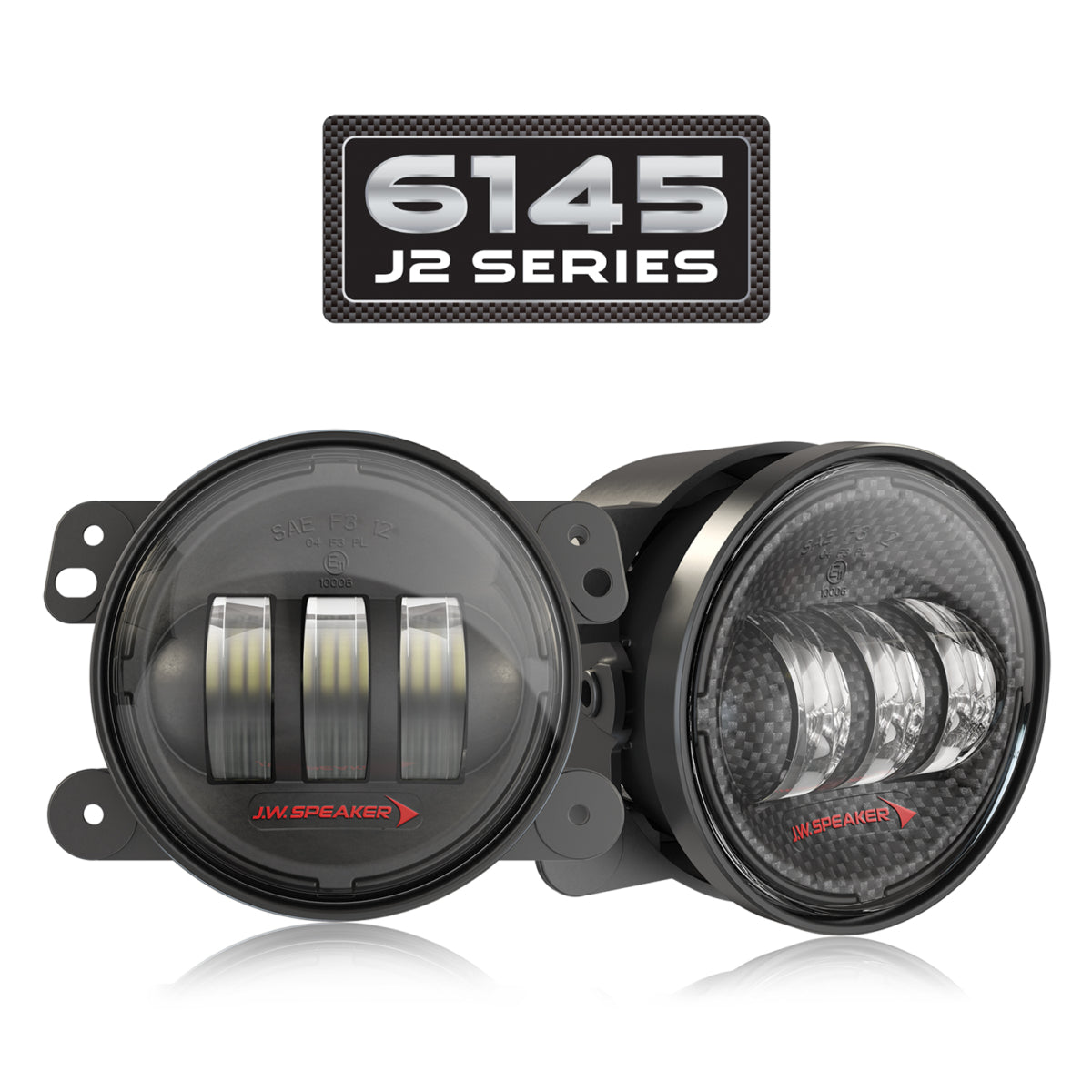 6145 J2  CARBON FIBER W LOGO BEZEL  KIT