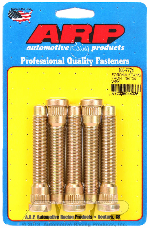 ~(1 lbs. 7X5X1)~ Ford Mustang  ft94 -  ft04 front wheel stud kit