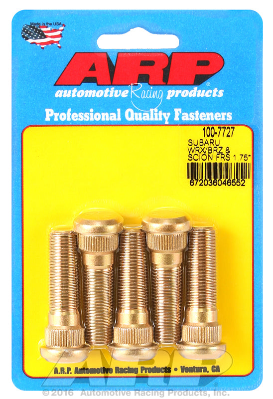 ~(1 lbs. 2X1X1)~ Subaru WRX/BRX AND Scion FRS wheel stud kit