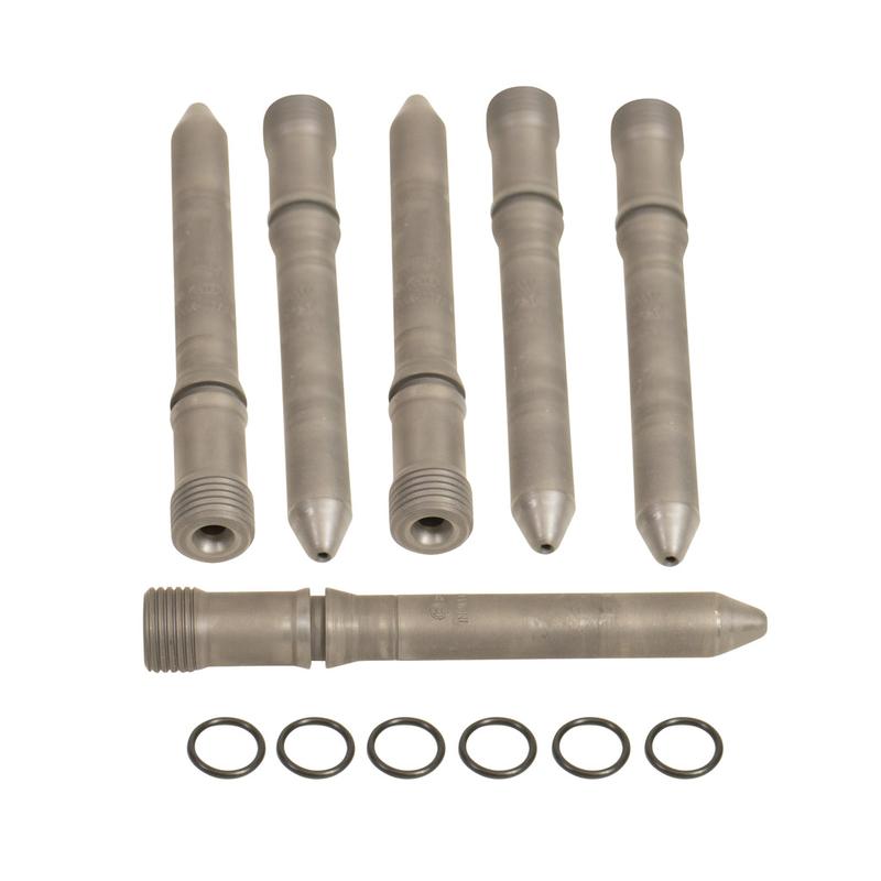 ~(1.5 lbs. 8X6X2)~ Injector Connector Feed Tubes Kit - Dodge 1998.5-2002 5.9L ISB