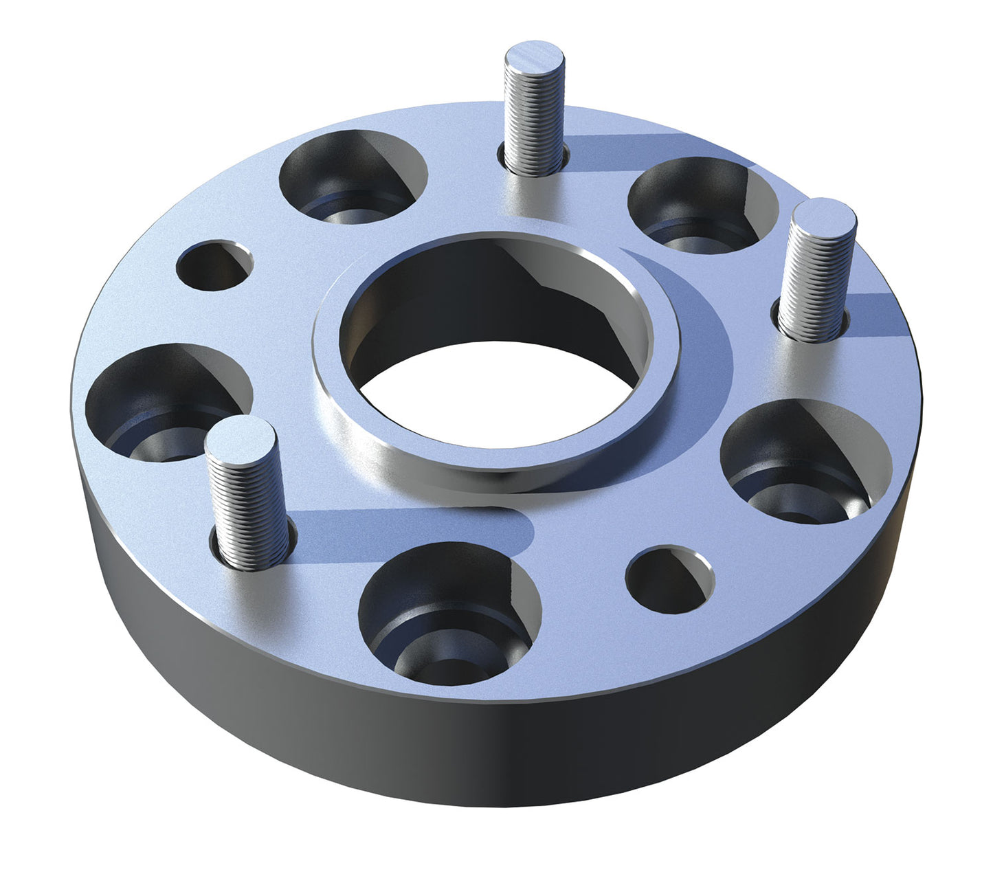 ~(3.5 lbs. 7X7X4)~ JK HD Adjustable Tire Carrier Wheel Spacer Kit 07-Pres Wrangler JK TeraFlex