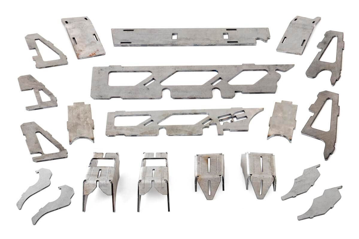 1x 10563 1x 10564 Axle Truss and C-Gusset   Combo   Dana 30   Jeep Wrangler JK  (07-18)