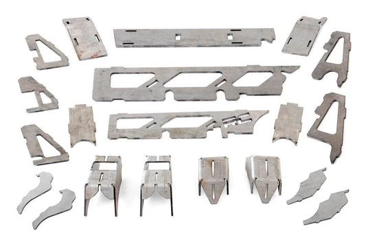 1x 10563 1x 10564 Axle Truss and C-Gusset   Combo   Dana 30   Jeep Wrangler JK  (07-18)