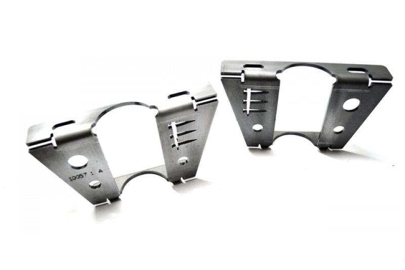~(2.8 lbs. 10X10X2)~  EVO Rear RockStops Bracket Kit Only 2007-2017 Jeep Wrangler JK JKU