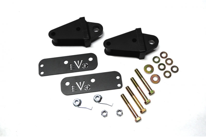 ~(15 lbs. 14X8X4)~  EVO Rear Bolt On D-Ring Mounts JK 2007-2017 Jeep Wrangler JK JKU