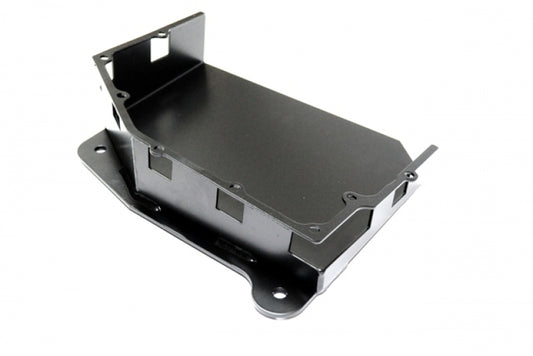 ~(14.5 lbs. 15X12X4)~  EVO 2007-2011 JK 3.8L Transmission Skid (AUTO) Black Powdercoat 2007-2011 Jeep Wrangler JK JKU