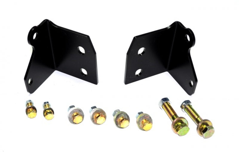 ~(4 lbs. 7X5X4)~  EVO JK Front Shock Relocation Brackets 2007-2017 Jeep Wrangler JK JKU