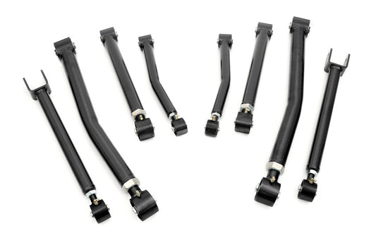 1x 11350 1x 11360 1x 11370 1x 11380 X-Flex Control Arms   Complete Set   Jeep Wrangler JK  (2007-2018)