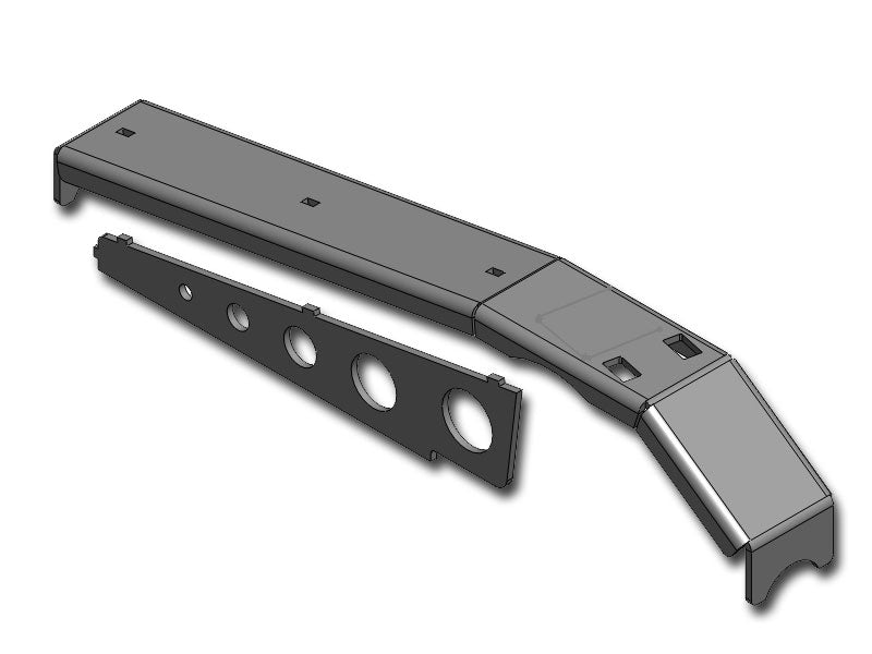 ~(15 lbs. 40X6X6)~ Jeep Wrangler Dana 44 Truss 1997-2006 TJ/LJ