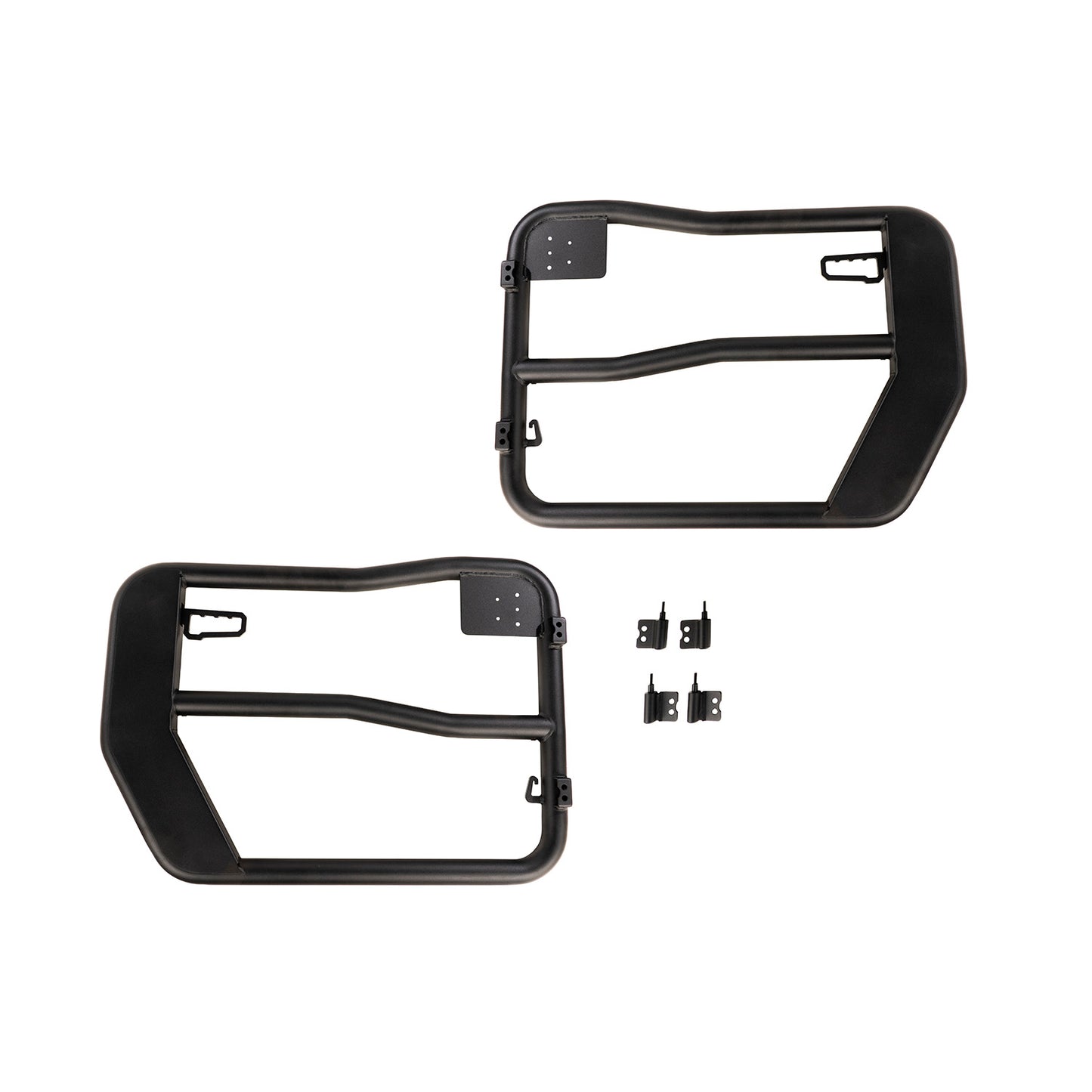~(65 lbs. 40X30X10)~ Fortis Tube Doors Front 07-18 Jeep Wrangler JK